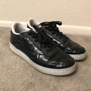 Reebok CLUB C 85 DYNAMIC CHROME Black Sneakers